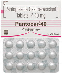 Pantocar 40 Tablet 15 Pantocar 40 Tablet 15